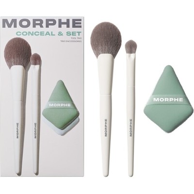 Morphe Zestaw pędzli do twarzy Conceal Set Tool Trio makijażu Female