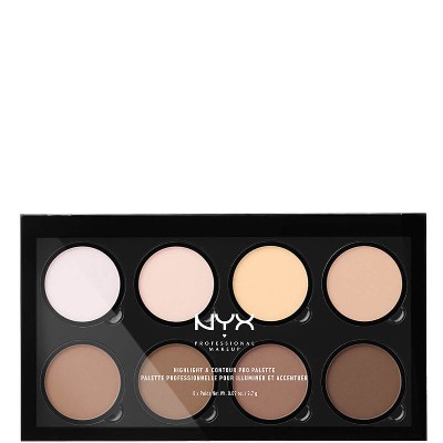 NYX Professional Makeup Highlight Contour Pro Palette paleta do rozświetlania konturowania