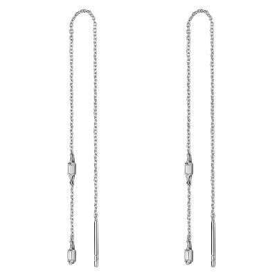 Glanzstücke München Kolczyki wiszące srebro wysokiej próby Cyrkonia złoto ct Damski