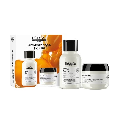 LOréal Professionnel Paris Metal Detox Zestaw profesjonalnych produktów zapobiegających łamliwości włosów Zestawy do pielęgnacji włosów ct Damski
