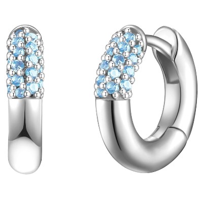 Glanzstücke München kolczyki kreole srebro wysokiej próby Spinel Kolczyki ct Damski