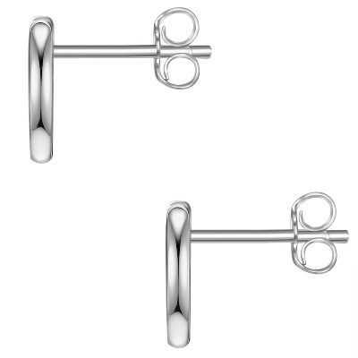 Glanzstücke München kolczyki sztyfty Serce srebro wysokiej próby złoto Kolczyki ct Damski