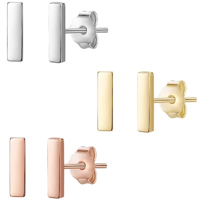 Glanzstücke München kolczyki sztyfty srebro wysokiej próby srebrnyżółte złoto Kolczyki ct Damski