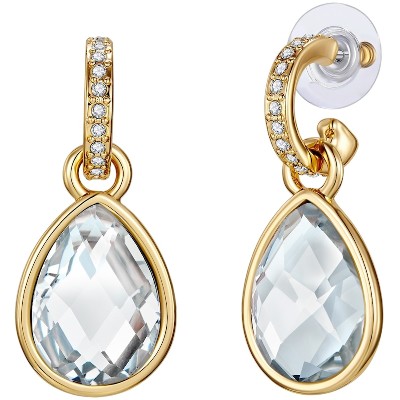 Lulu Jane Stop metali Zdobienie kryształkami Swarovski Kolczyki ct Damski