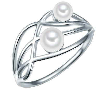 Lulu Jane Mosiadz Sztuczna perła Pierścionki ct Damski