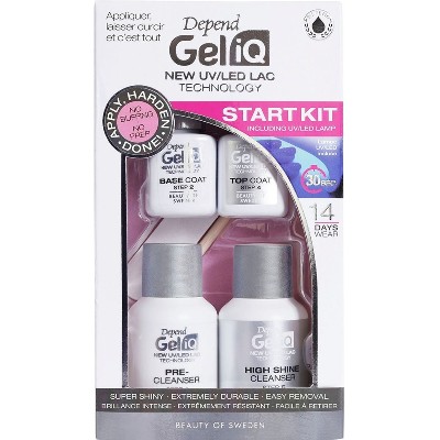 Depend Gel IQ Starter Kit Lakiery do paznokci ct szt