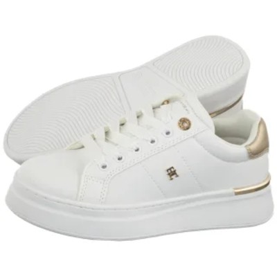 Sneakersy Low Cut LaceUp Sneaker WhitePlatinium T3A9342531355X048 TH1449b Tommy Hilfiger
