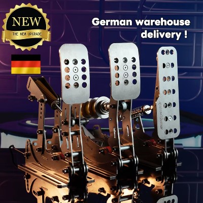 Pedały SIMJACK UT do symulacji wyścigów pedały hydrauliczne czujnikiem siły wysokiej precyzji do symulacji wyścigów na PC DE3