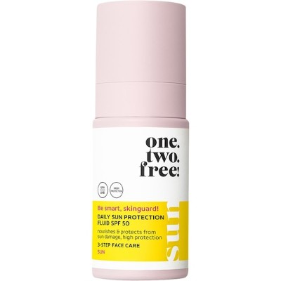 Onetwofree Pielęgnacja twarzy Daily Sun Protection Fluid SPF 50 przeciwsłoneczna Female 30 ml