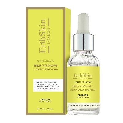 ErthSkin London Jad pszczeli olejek serum miodem manuka Olejki do twarzy 30 ml Damski