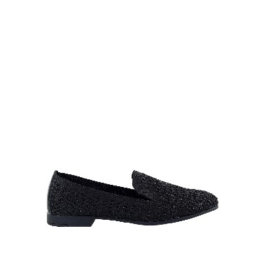 Damskie eleganckie mokasyny slip on diamencikami GOE TT2N4204