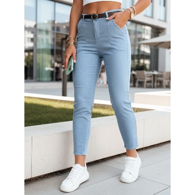 Spodnie damskie slim fit paskiem TAIRONIK Dstreet UY2540