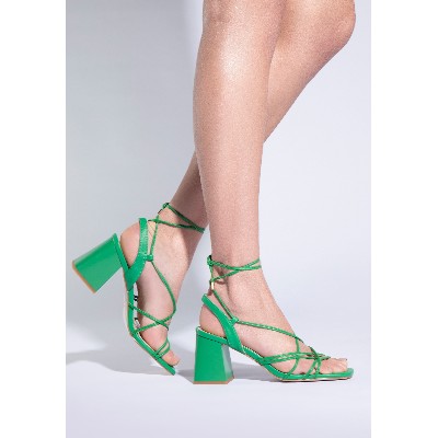 Damskie sandały wiązane