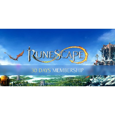 RuneScape Membership Timecard 30 Days