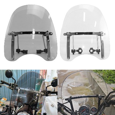 Owiewka motocyklowa deflektor wiatru osłona dla Harley Suzuki Yamaha motocykli terenowych szyba motocyklowa