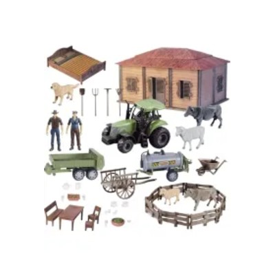 Duży zestaw farma domem rolnika DIY