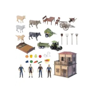 Zestaw farma rolnikami gosposią DIY