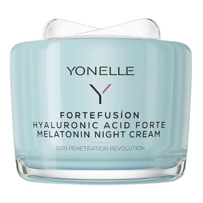 Yonelle Krem Na Noc Melatoniną Kwasem Hialuronowym Forte Krem Regenerujący Na Noc Fortefusion Krem Na Noc Melatoniną Dla Kobiet