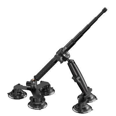 Uchwyt samochodowy przyssawką do Insta360 x4 x3 x2 One RS do kamery GoPro Zestaw uchwytów przyssawką do kamer sportowych Selfie Stick