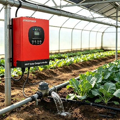 Inteligentny regulator ładowania solarnego MPPT do paneli słonecznych do systemów solarnych offgrid