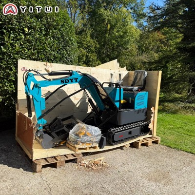 Mini koparka gąsienicowa 20 tony hydrauliczna wytrzymała kompaktowa maszyna silnikiem Kubota do użytku gospodarstwie ogrodzie mieszkaniu możliwość personalizacji