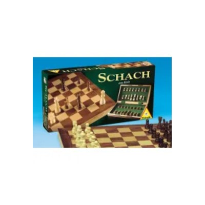 Szachy duże drewniane