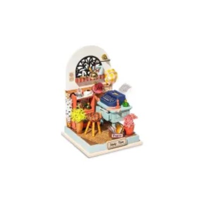 Składany Drewniany Model Mini Pracownia