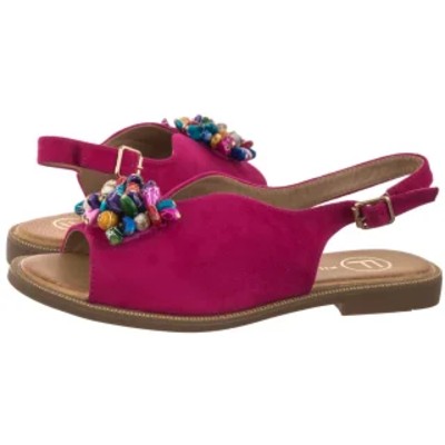 Sandały Fuksja DS623025 FH FO176a Filippo