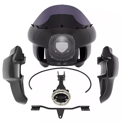 Owiewka przednia Harley Dyna Low Rider Wide Glide owiewka nóg mocowanie reflektora