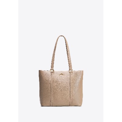 Elegancka torebka shopperka ze skóry naturalnej