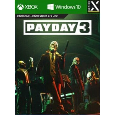 PAYDAY Xbox Series Windows 10 Xbox Live Key EUROPE