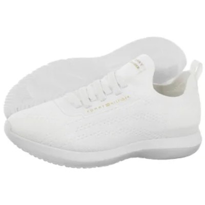 Sneakersy TH Knit Extralight Runner White FW0FW09112 YBS TH1482a Tommy Hilfiger