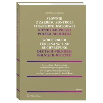 Słownik zakresu kontroli finansowoksięgowej niemieckopolski polskoniemiecki