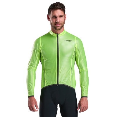 Kurtka przeciwdeszczowa EKOI Perf SHARK fluo
