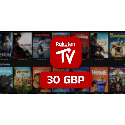 Rakuten TV 30 GBP