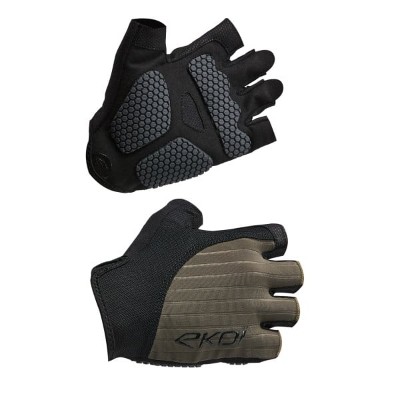 RĘKAWICZKI ROWEROWE EKOI PERF GRIP KAKI