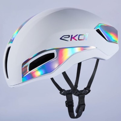 Kask EKOI Racing RAERO holograficzny