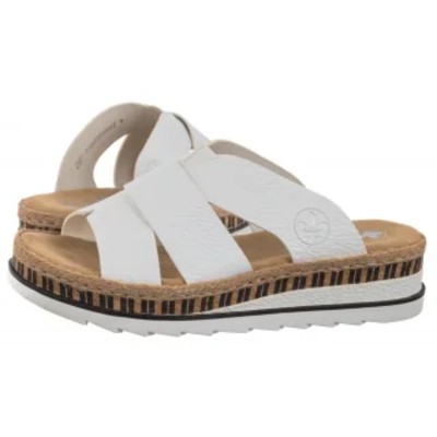 Klapki V798980 White RI164c Rieker