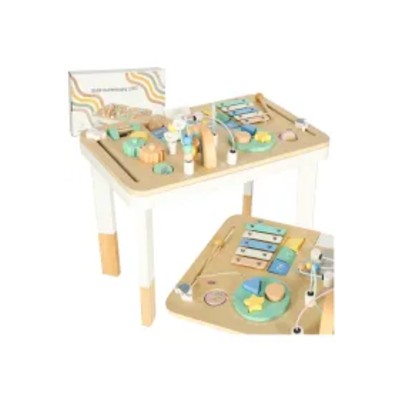 Stolik manipulacyjny montessori kolorowy