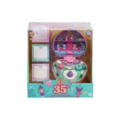 Polly Pocket Pamiątkowy stempelek Zestaw kompaktow